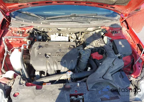 2013 Mitsubishi Lancer Es из США, поврежденный, VIN JA32U2FU4DU018243